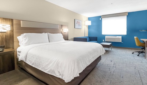 Habitación estándar, 1 cama de matrimonio grande, ducha adaptada (Communications, Roll-In Shower)