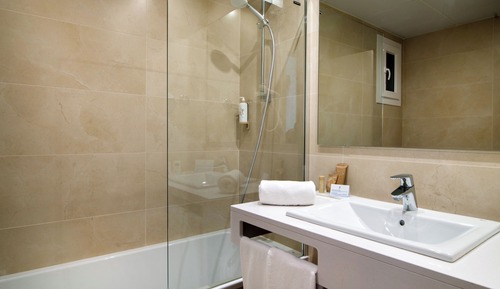 Habitación familiar, vistas al mar, terraza