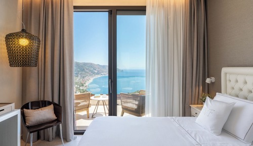 Habitación, vistas al mar (Attico)