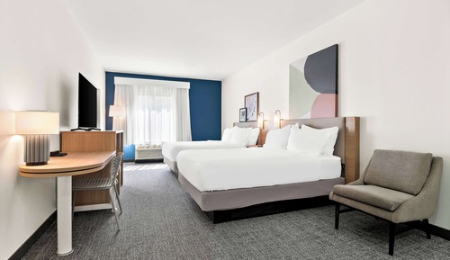 Habitación, 2 camas de matrimonio