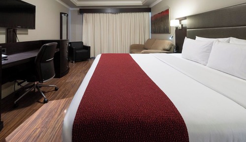 Habitación de diseño, 1 cama de matrimonio grande con sofá cama (Urban)