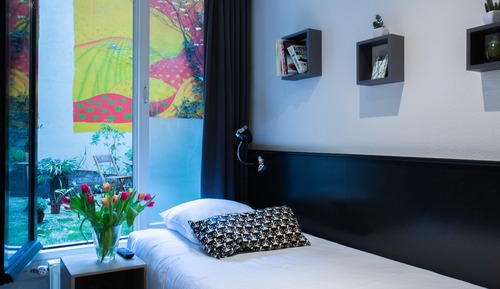 Habitación individual, 1 cama individual, baño compartido