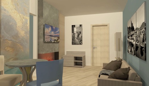 Suite estudio, vistas al mar