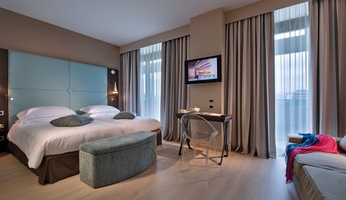 Habitación Deluxe con 1 cama doble o 2 individuales