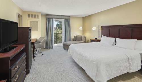 Habitación, 1 cama de matrimonio grande, accesible para personas con discapacidad, bañera