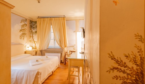 Habitación con 1 cama doble o 2 individuales