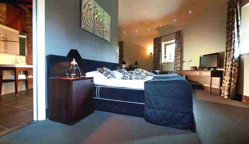 Suite junior, 1 cama doble, bañera, en una planta alta