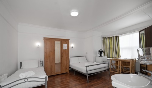 Habitación familiar, baño privado