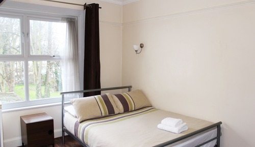 Habitación doble, baño compartido