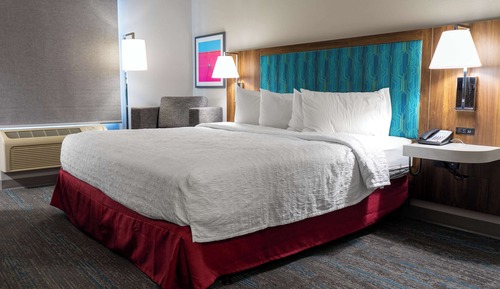 Habitación, 1 cama de matrimonio grande, no fumadores, frigorífico y microondas