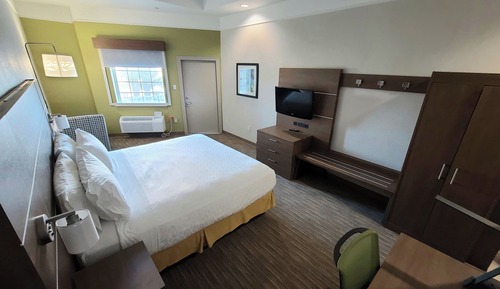 Habitación estándar, 1 cama de matrimonio grande (Mobility, Roll-In Shower)