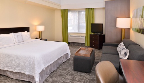 Estudio, 1 cama de matrimonio grande, no fumadores (Mobility/Hearing Access, Roll-In Shwr)