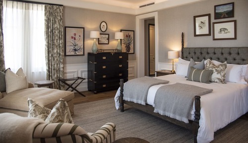 Suite, 1 cama de matrimonio grande, balcón, vistas al valle (Manor House)