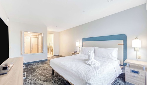 Suite, 1 cama de matrimonio grande, accesible para personas con discapacidad (Hearing)