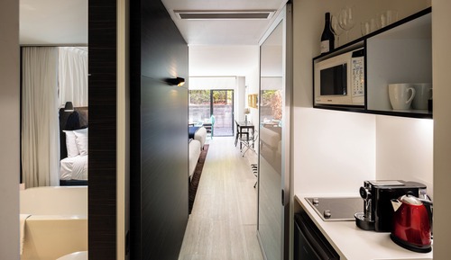 Habitación de lujo con 2 camas individuales, 2 camas de matrimonio