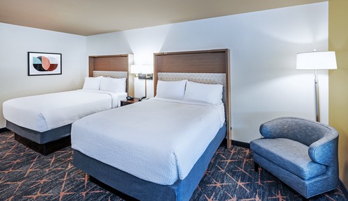 Habitación estándar, 2 camas de matrimonio