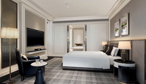 Suite ejecutiva, 1 cama de matrimonio grande, Acceso al salón del club