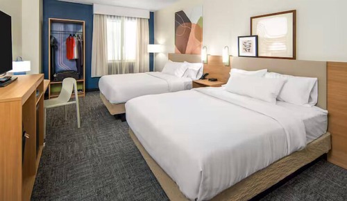 Habitación, 2 camas de matrimonio