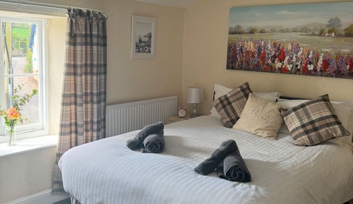 Habitación doble, baño privado, vistas al jardín