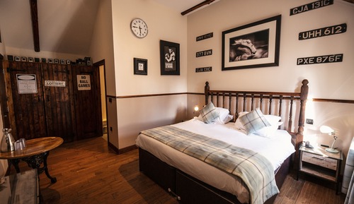 Habitación con 1 cama doble o 2 individuales