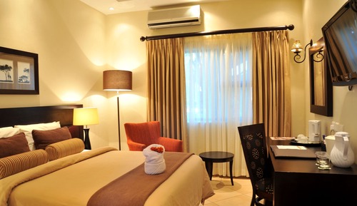 Habitación estándar, 1 cama doble, vistas al jardín