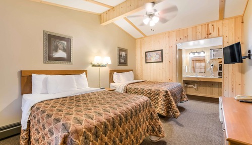 Habitación estándar, 2 camas dobles, no fumadores (Pet Friendly)