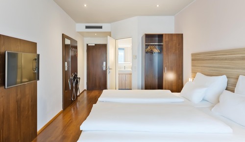 Habitación, 2 camas individuales, no fumadores, vistas a la ciudad