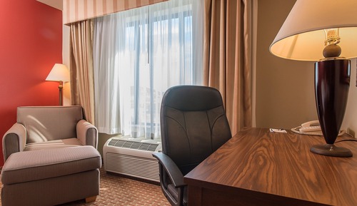 Suite estudio, 2 camas de matrimonio, accesible para personas con discapacidad (Mobility)