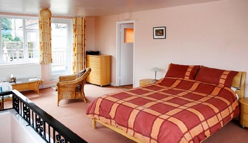 Habitación exclusiva doble, 1 cama de matrimonio grande, no fumadores