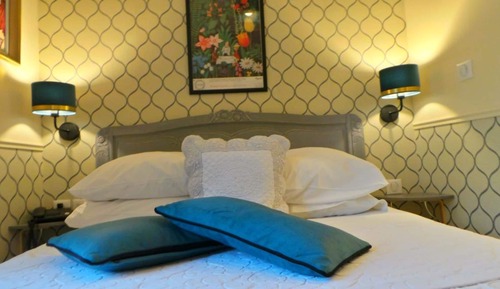 Habitación individual, vistas al patio