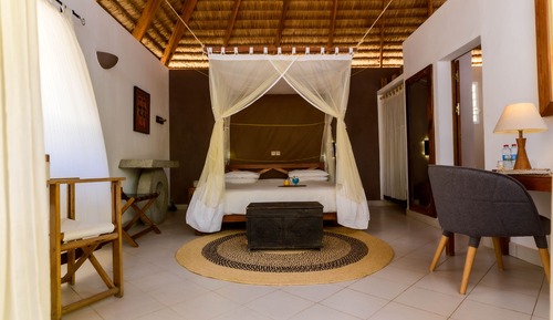 Bungalow superior, 1 cama de matrimonio grande