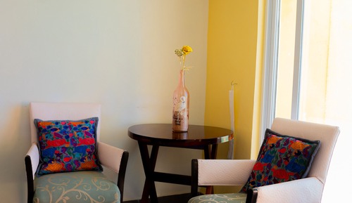 Habitación triple de lujo, 1 cama de matrimonio grande con sofá cama, no fumadores, vistas al mar