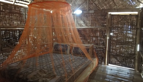 Bamboo Bungalow with Fan