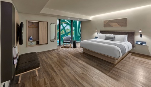 Habitación superior, 1 cama de matrimonio grande