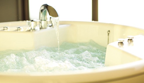 Habitación con 2 camas individuales, no fumadores (with Open-air Bath)