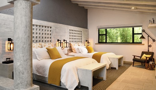 Suite de diseño, 2 camas de matrimonio, no fumadores, cocina básica