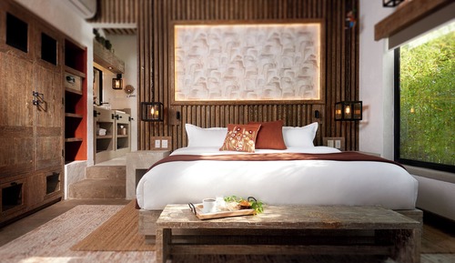 Suite de diseño, 1 cama de matrimonio grande, no fumadores, baño privado