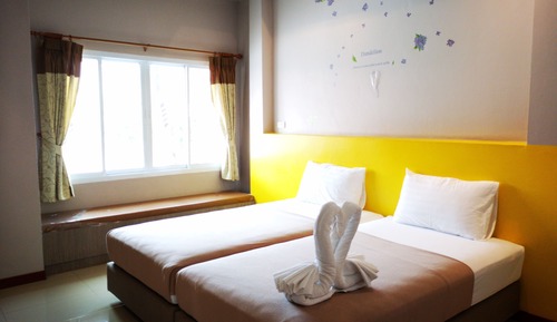 Habitación estándar con 2 camas individuales, 2 camas individuales, no fumadores