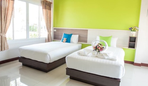 Bungalow estándar, 2 camas individuales, no fumadores