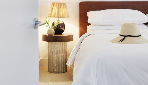 Suite, varias camas, terraza, frente a la playa (Two Bedroom Beachfront Terrace Suite)