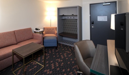 Habitación estándar, 1 cama de matrimonio grande con sofá cama (Walk-In Shower)