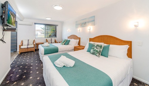 Habitación doble, vistas al patio