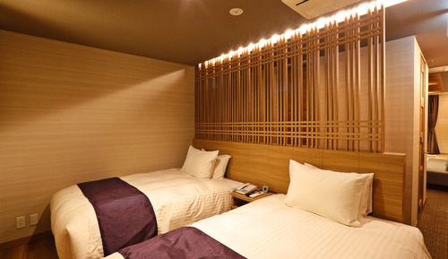 Suite Deluxe, terraza, en edificio anexo (A, 1F, Open Air Bath)