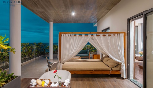 Suite ejecutiva, vistas al mar (Rosa Alba)