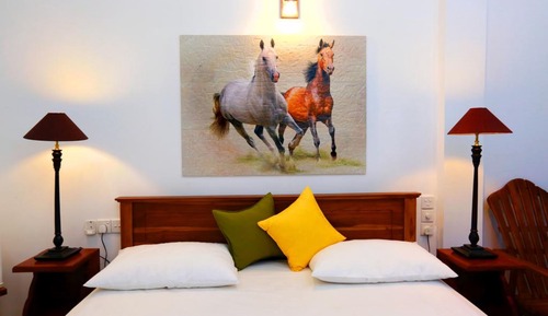 Habitación Deluxe doble, 1 cama doble, no fumadores, vistas parciales al mar