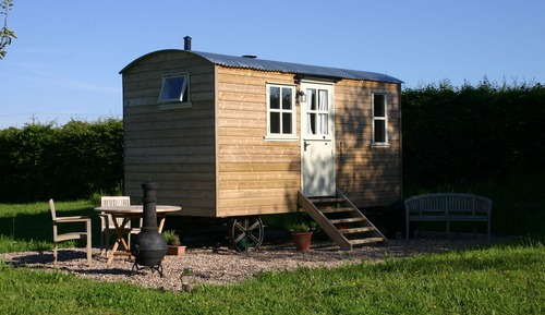 Habitación doble, baño privado (Shepherd's Hut)