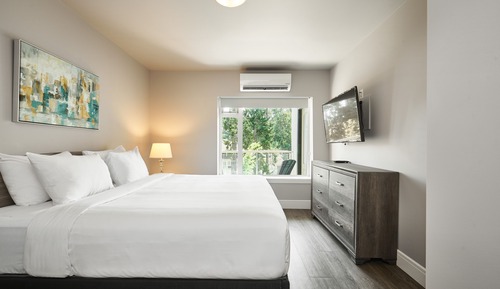 Ático ejecutivo, 1 cama de matrimonio grande, no fumadores