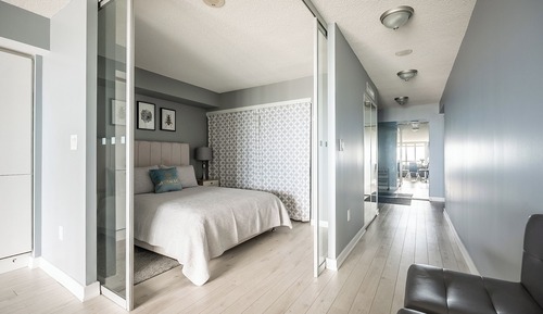 Apartamento panorámico, balcón, vistas al lago