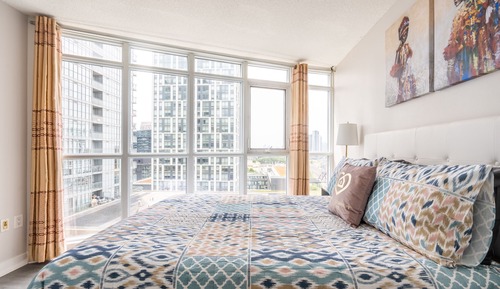 Apartamento familiar, 2 habitaciones, balcón, vistas al lago