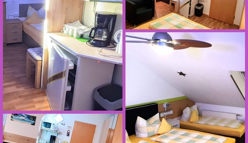 Habitación cuádruple estándar, no fumadores, frigorífico y microondas